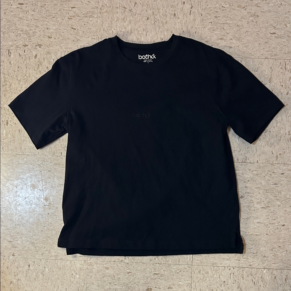 Both& Black T-Shirt